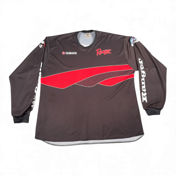 Vintage Ranger Boats Shirt Adult 2XL XXL Black Fishing Cup Jersey Yamaha 90s - Picture 1 of 9